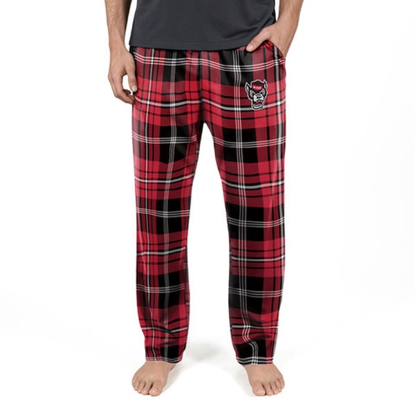 Black/Red Men's Peak Flannel Pants